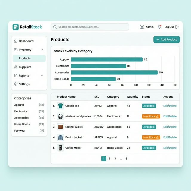 Stock Management Software – Siddho CRM
